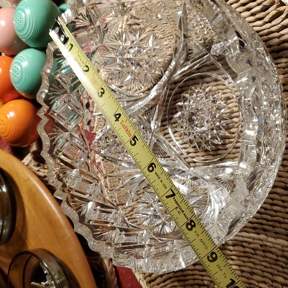 💥SOLD💥Large Antique Lead Crystal Bowl - Picture 7 of 14